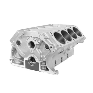Custom cast iron engine block 01