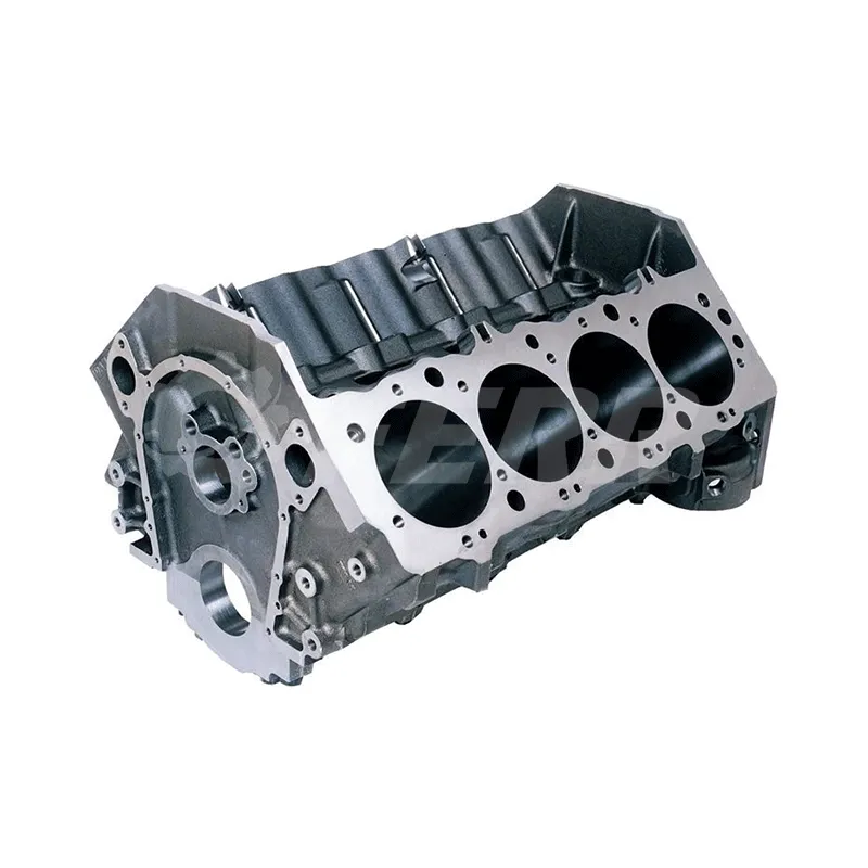 Custom cast iron engine block 03